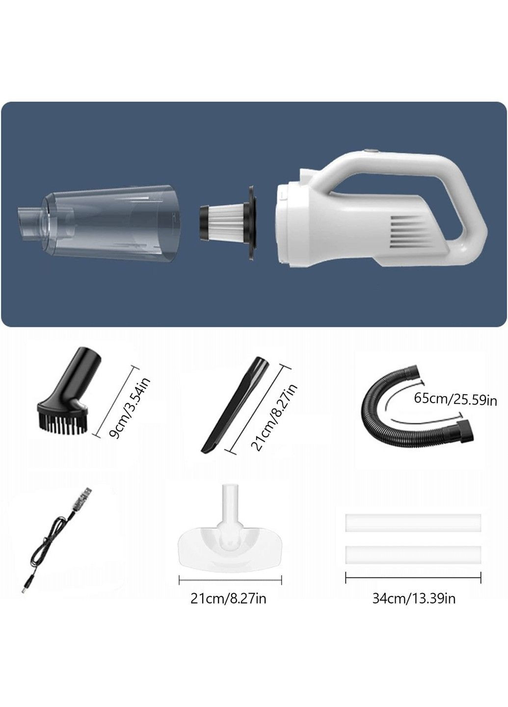 Автомобільний пилосос ST-6101 EG 12000PA Suitu (307260427)
