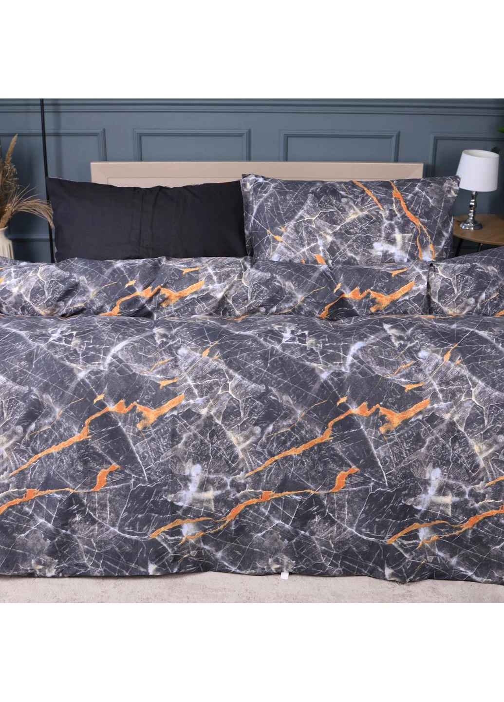Комплект постельного белья Ranforce Elite 17-0833 Marble texture Mirson (399186777)