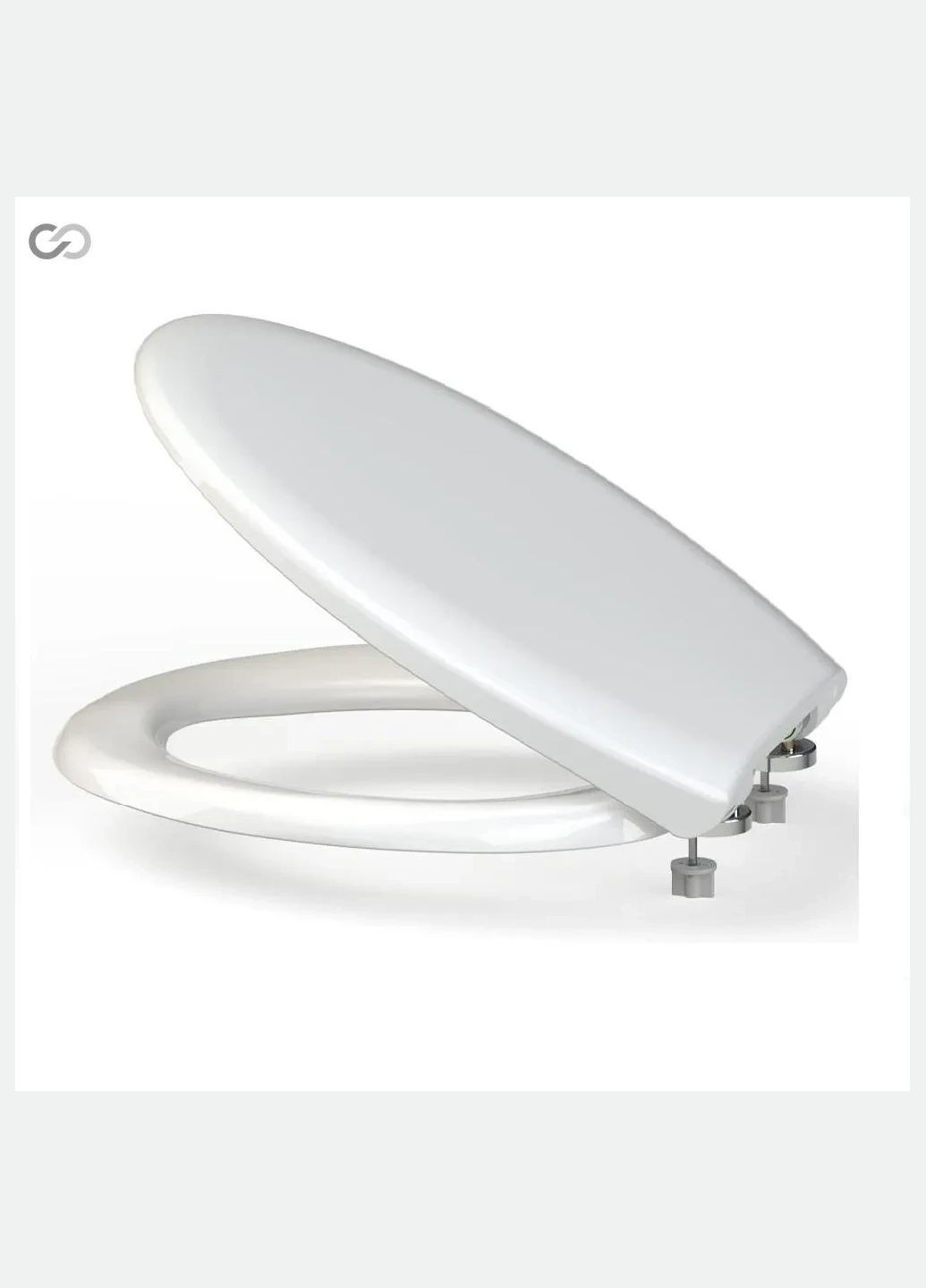 Сидіння для унітазу СП14-Д з мікроліфтом та швидкознімним кріпленням SoloPlast (340286050)