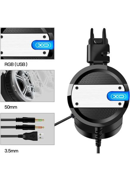 Гарнитура Game Stereo Headset Black (XOGE-02) XO (316301137)