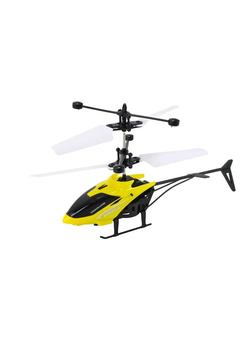 Іграшка інтерактивний вертоліт, що летить, індукційний HJ9196 на батарейках в асортименті No Brand (362422661)