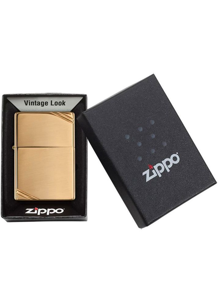 Запальничка 270 CLASSIC vintage high polish brass Zippo (316619846)