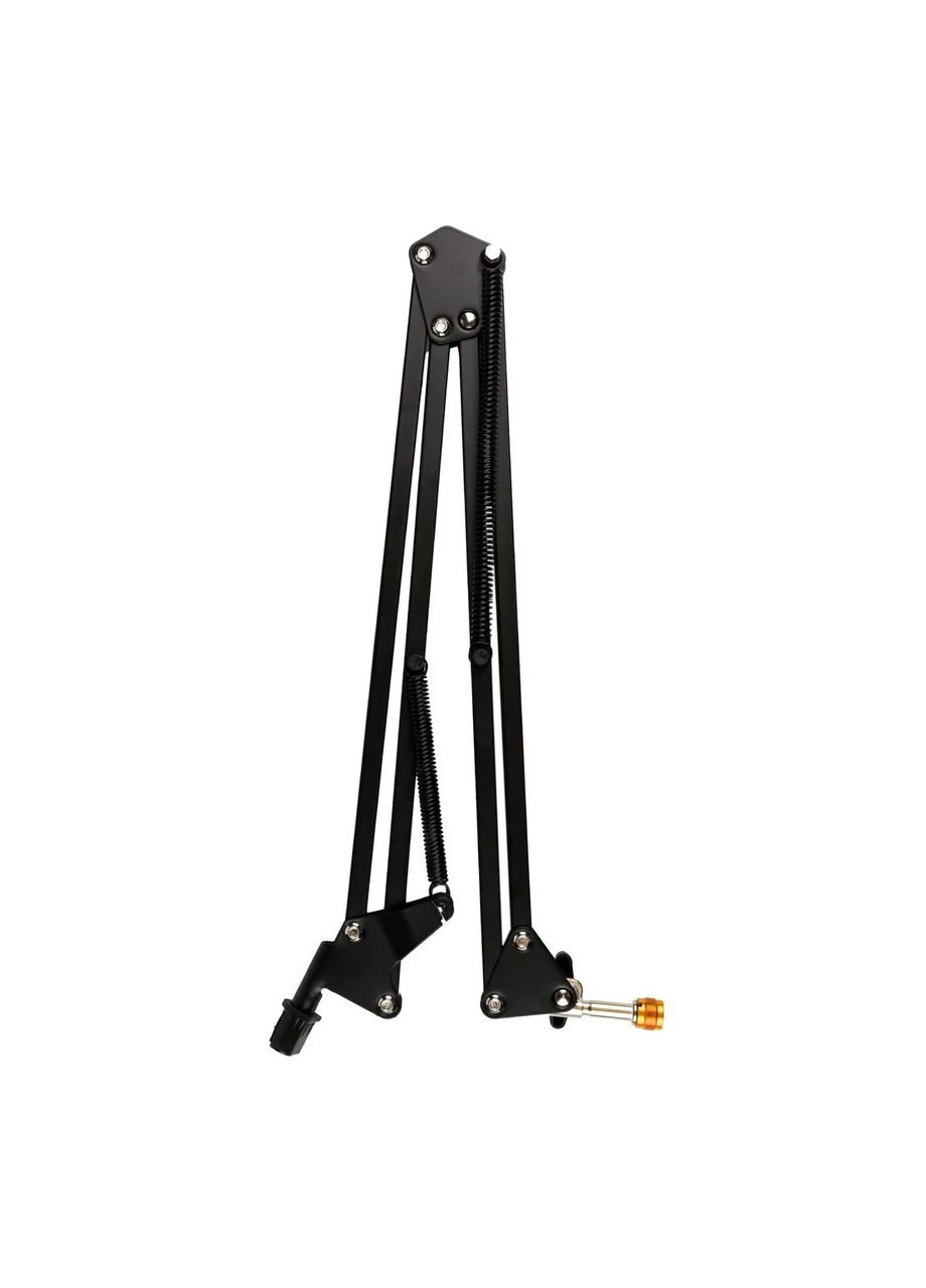 Микрофон Для Стрима ME6S-35-RGB на Струбцине Черный No Brand (391189371)