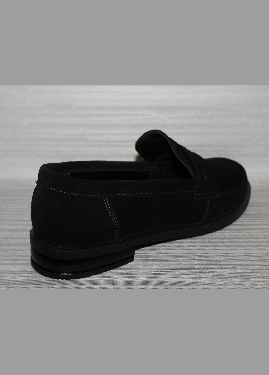 Tango Туфли большого размера лоферы черный з натуральная замша, — демисезон (327093019)
