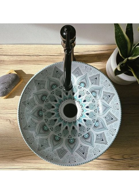 Умывальник (раковина) MANDALA накладной Rea (383919604)