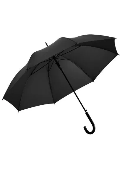 Чёрный зонт трость автомат антиветер 1104 black (fr.1104 black) FARE (396813197)