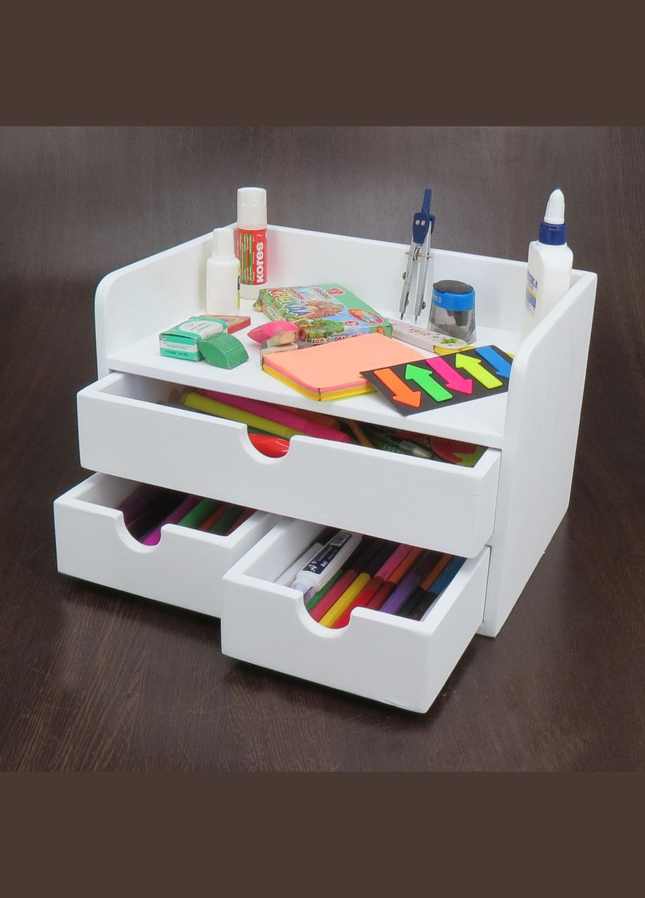 Настольный органайзер из дерева Монро зефир (КНЦ-004620) No Brand (328228131)