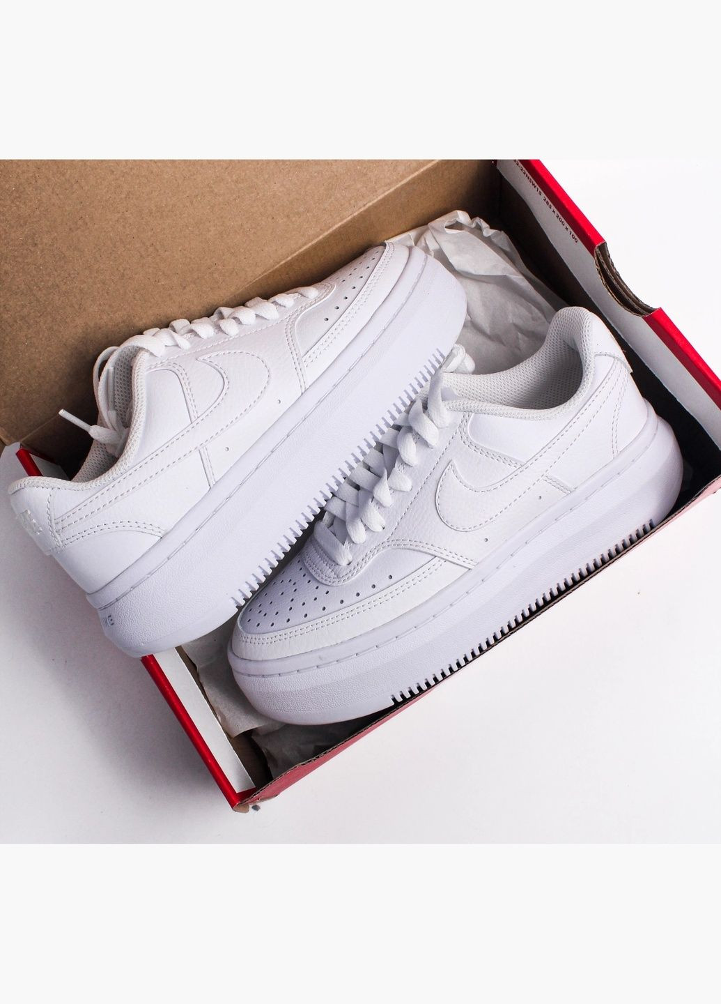 Кроссовки женские Court Vision Alta White DM0113-100 Nike белые (325416208)