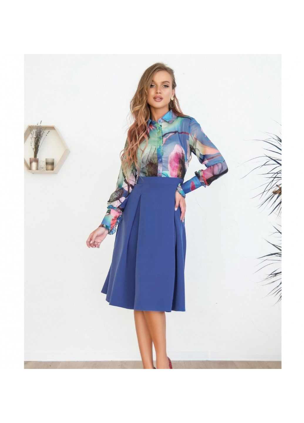 Светло-синее платье Liton