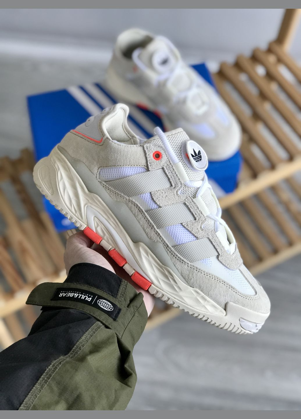 Кросівки жіночі і чоловічі Adidas Niteball beige | Адідас Найтбол бежеві No Brand бежеві демісезони (307397776)