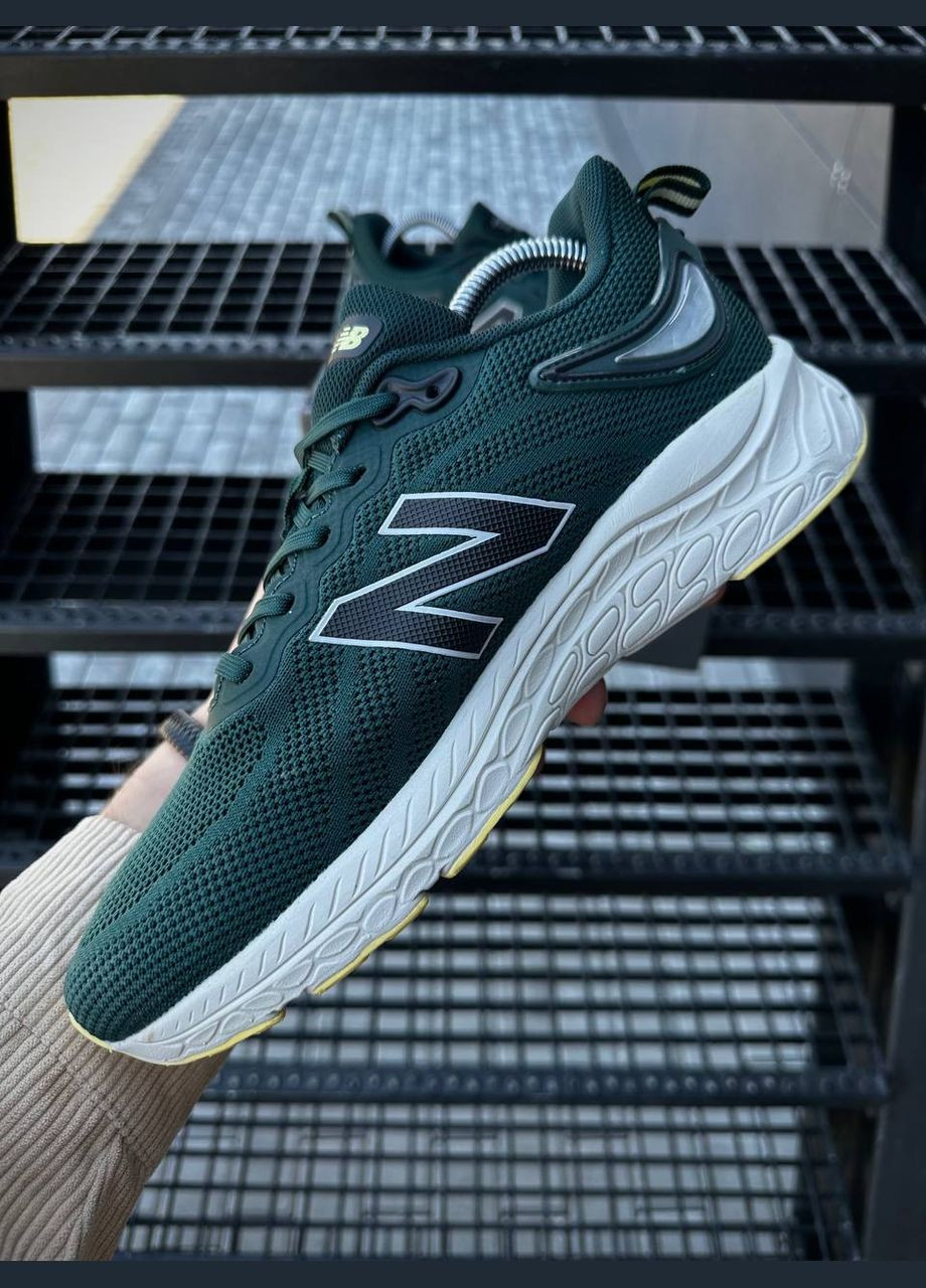 Темно-зеленые всесезонные мужские кроссовки No Brand