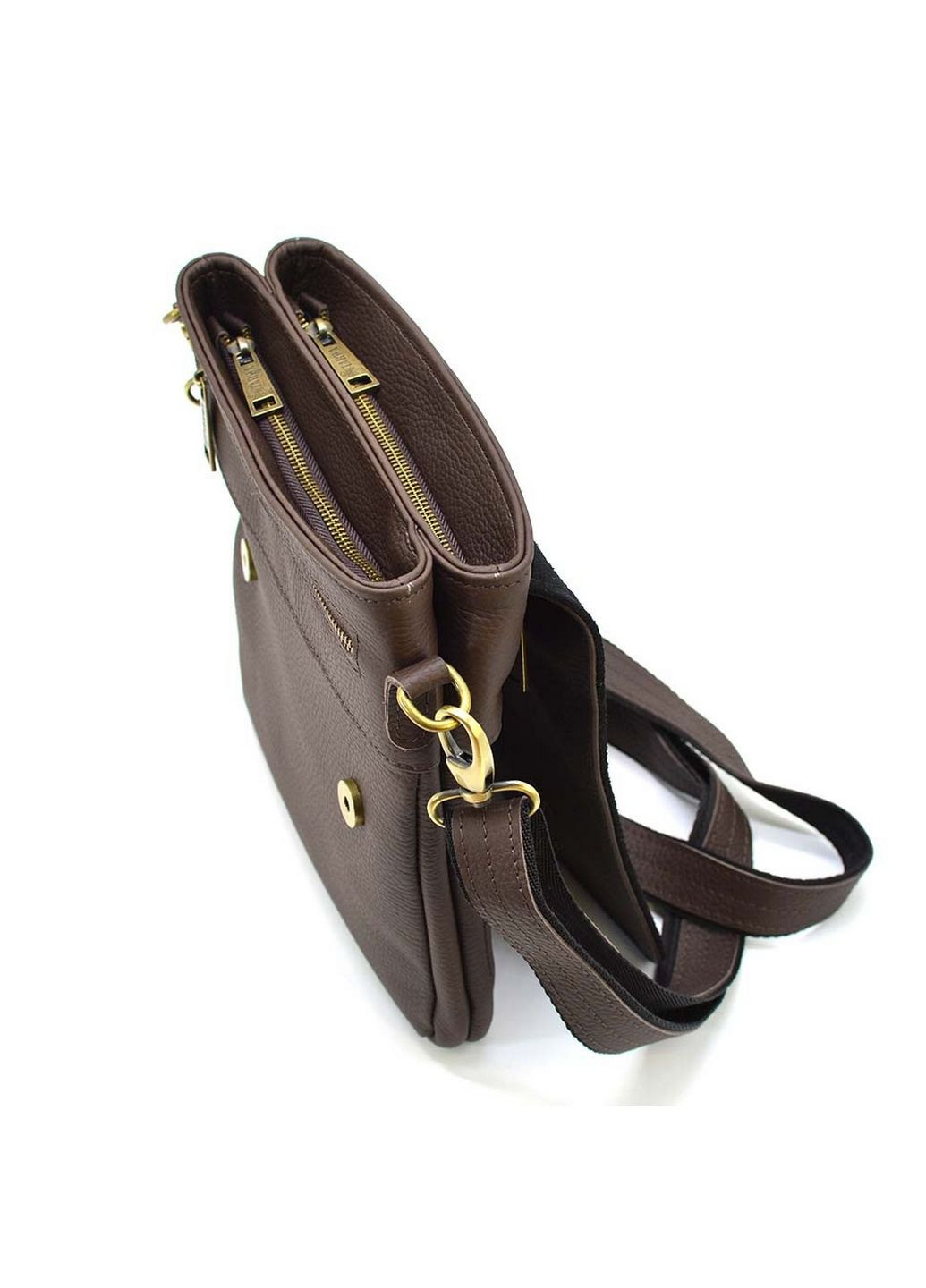 Мужская кожаная сумка через плечо 25х24х5 см TARWA (315874605)