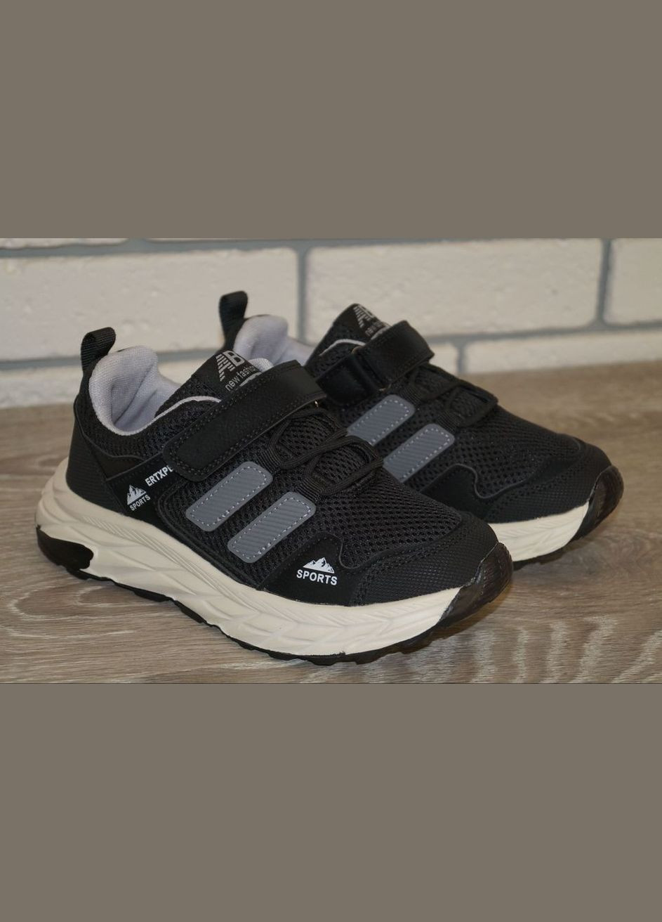 Чорні Осінні кросівки спортивні підліткові чорні Jong Golf Sports