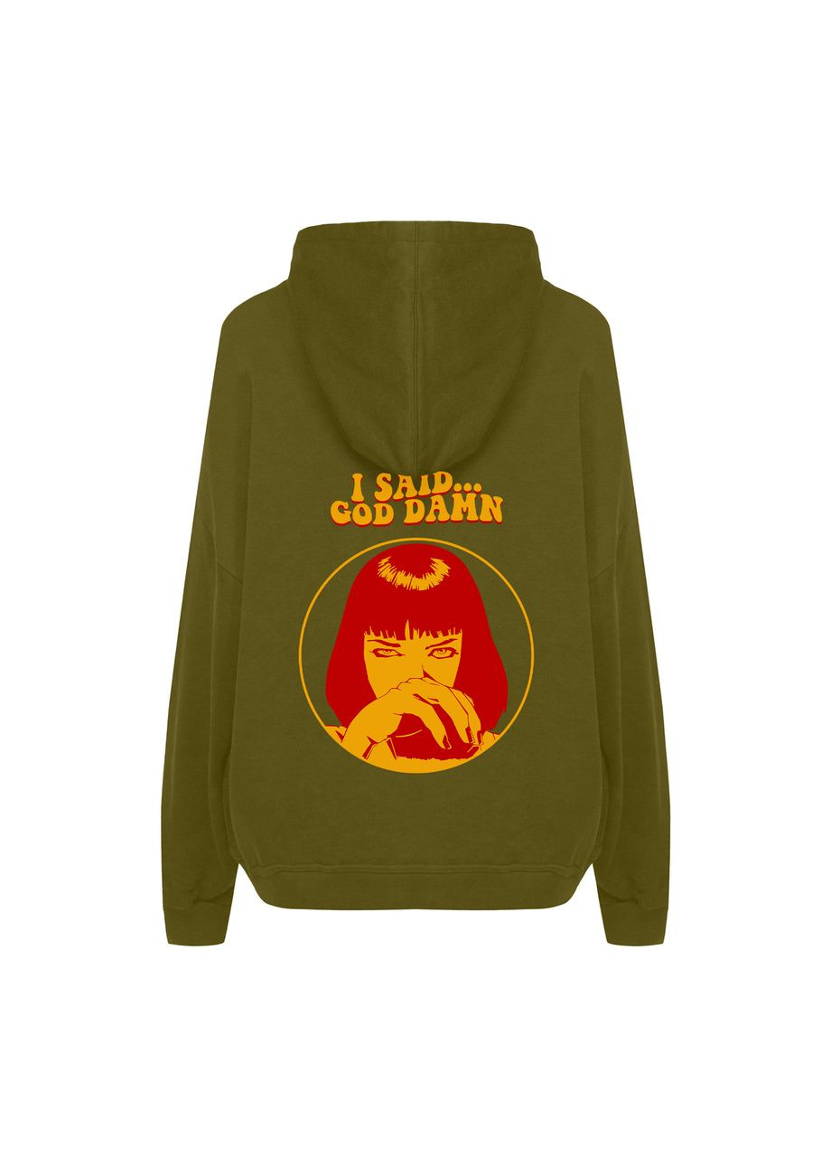 Худі з принтом "I said... god damn". Pulp Fiction (15426757171) ТiШОТКА (365245451)