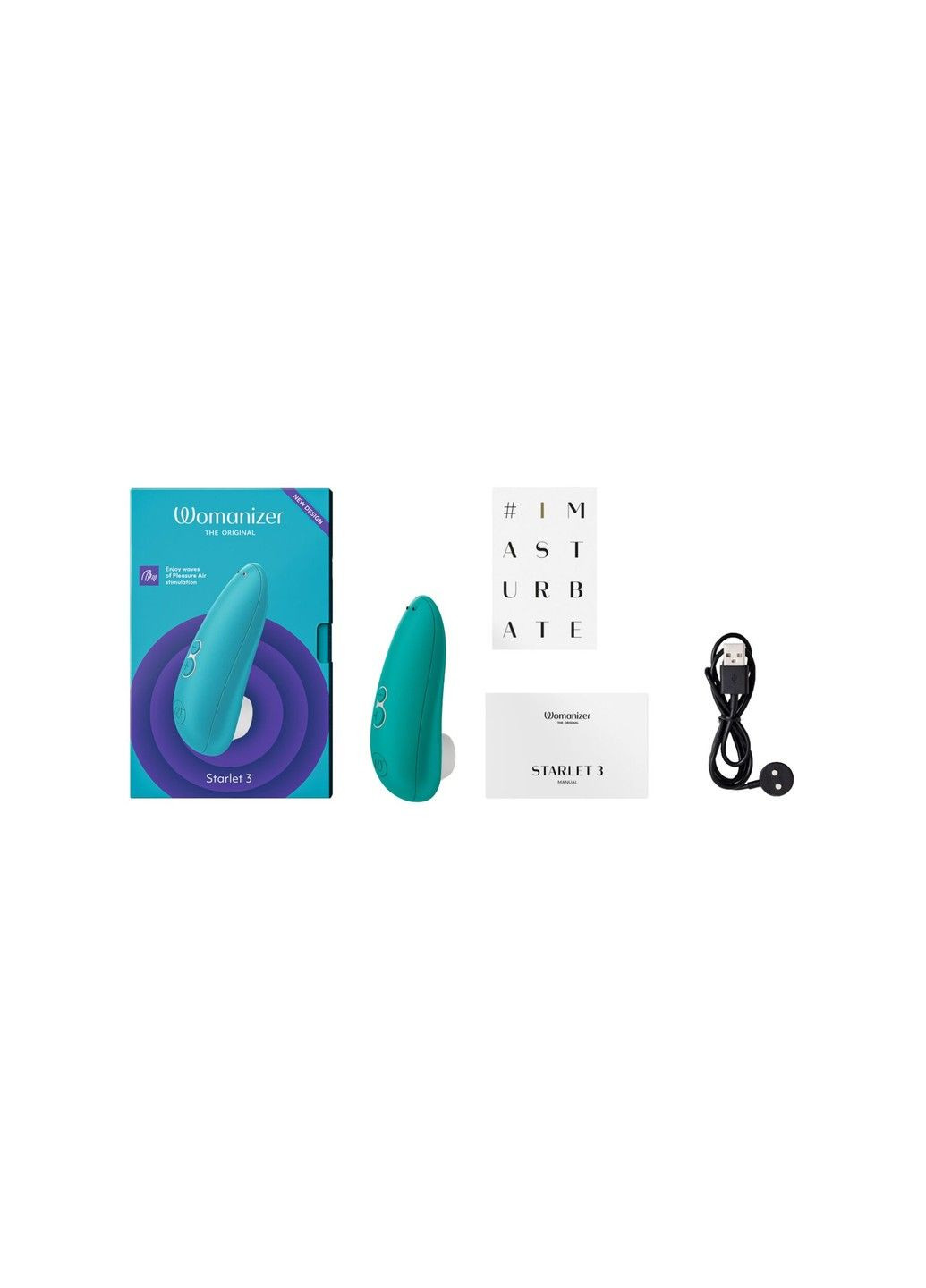Вакуумний стимулятор Starlet 3 TURQUOISE Womanizer (316252309)