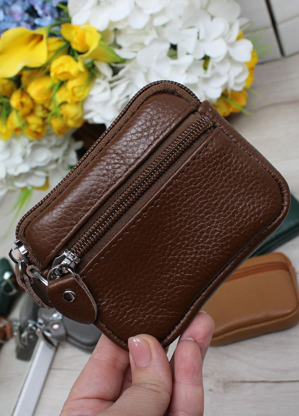 Кожаный кошелек-ключница Vishnya (338782439)