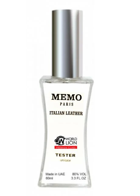 Italian Leather ТЕСТЕР Premium Class унісекс 60 мл Memo (395961831)