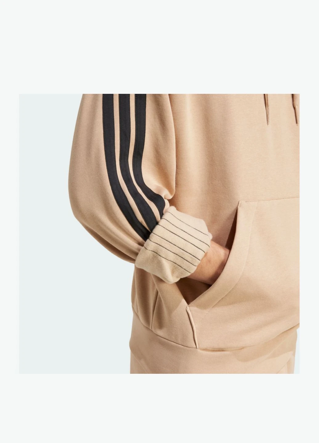 Худі Essentials 3-Stripes Fleece Sportswear JX0695 adidas (378369917)