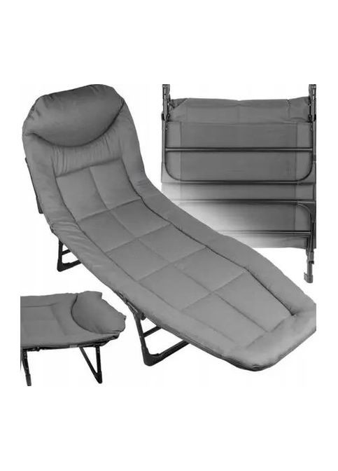 Розкладне ліжко для відпочинку та туризму 200 x 66 x 30 см (2081647418) No Brand (328439697)