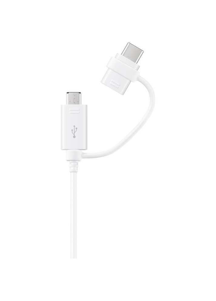 Кабель Combo USB TypeA – microUSB + USB Type-C 1.5 м White (EP-DG930DWEGRU) Samsung (306581218)