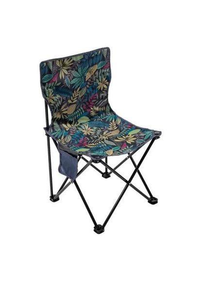 Стілець розкладний туристичний STD-04 метал/тканина зі сталевим каркасом 42х41х72 см Good Idea (333144242)