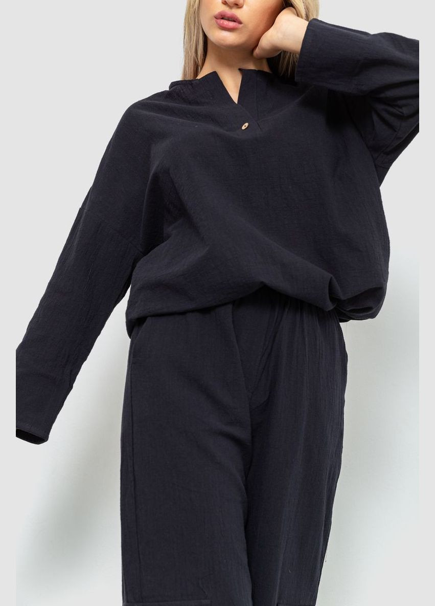 Костюм жіночий вільного крою жатка Ager Костюм (317264287)