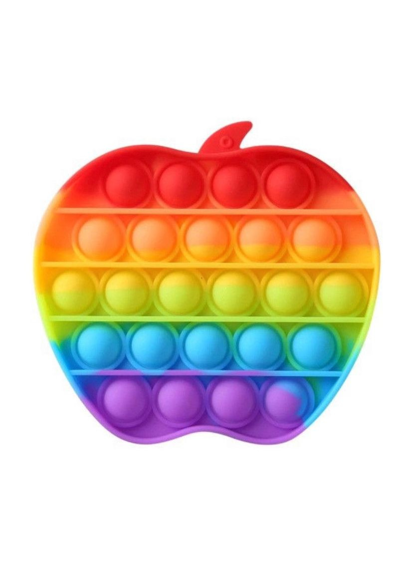 Антистресс сенсорная игрушка Бесконечная пупырка антистресс Яблоко Pop It (327217211)
