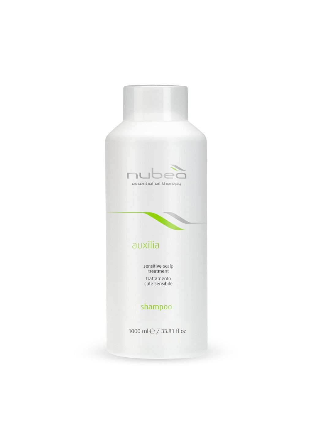 Шампунь для чутливої шкіри голови Auxilia Sensitive Scalp Shampoo 1000 мл Nubea (331144979)