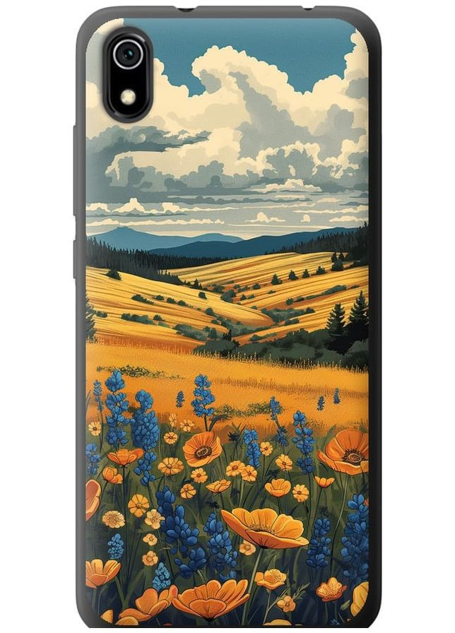 2D пластиковый чехол 'Украинское поле' для Endorphone Xiaomi Redmi 7A (288578288)
