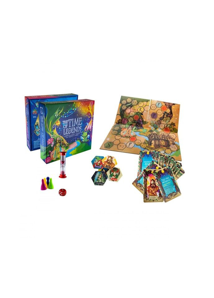 Настільна гра "The time of Legends" 30267 з пісковим годинником Strateg (301790275)