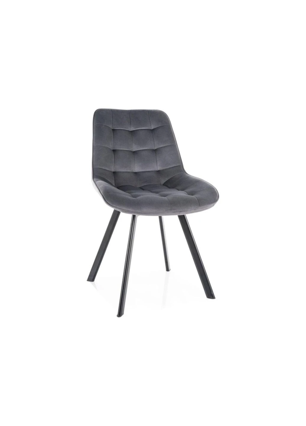 Стул MONTI VELVET каркас/серый BL.14 No Brand (391095781)