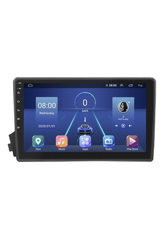 Штатная магнитола для SsangYong Kyron I 2005-2007 экран 9" 4/64Gb 4G Wi-Fi GPS Top 1шт Lesko (336193429)
