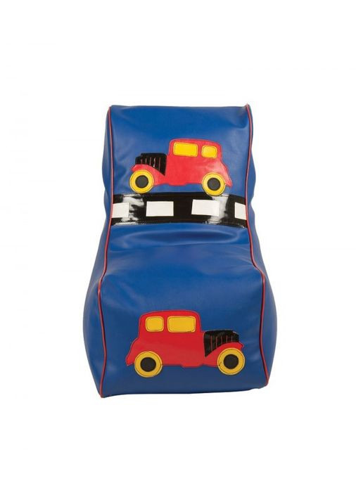 Кресло мешок детский Машинка синий No Brand (289533845)