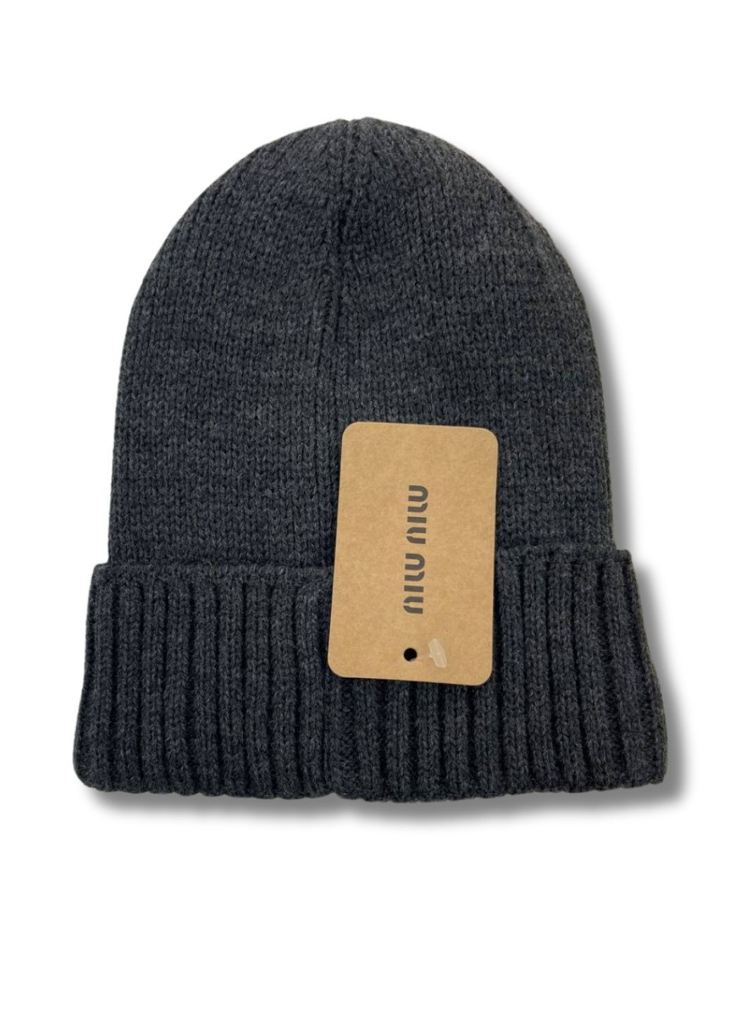 Жіноча зимова шапка на флісі - МіуМіу / MiuMiu No Brand Шапка жіноча (364103409)