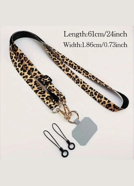 Ремешок для телефона, сумки леопардовый принт No Brand (329424218)