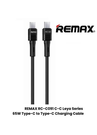 Кабель шнур Type-C to Type-C 65W RC C091 1м Black шнур щвидка зарядка QC PD Data cable 65 вт Remax (369137056)