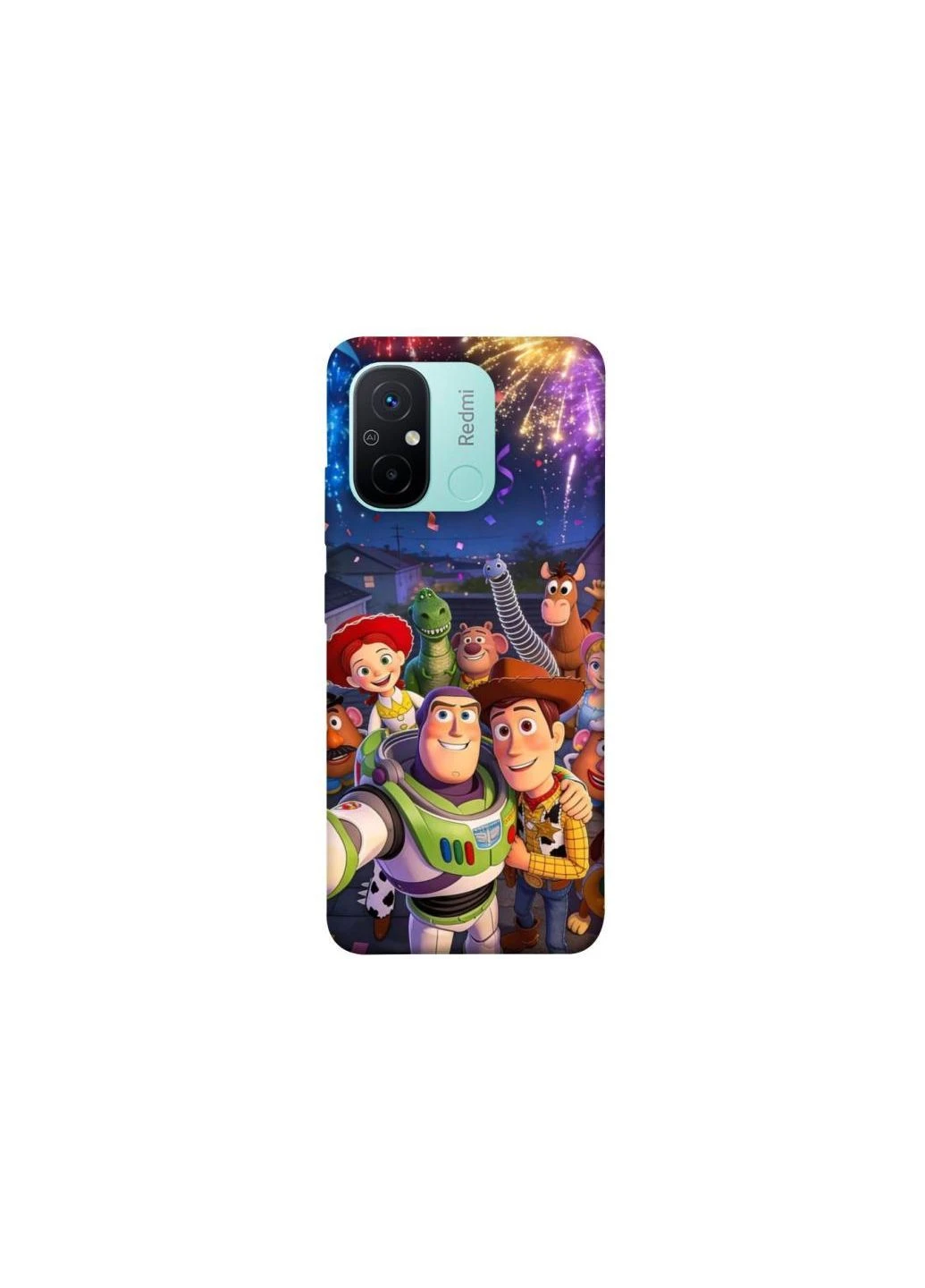 Чехол на Xiaomi Redmi 12C / Poco C55 Toy Story Frontalka (396390474)