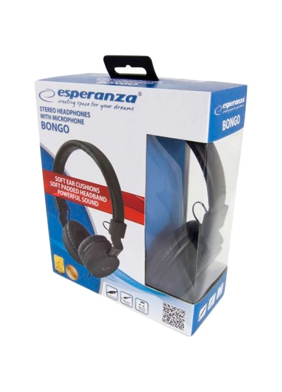 Гарнітура Bongo Black (EH212K) Esperanza (323094558)