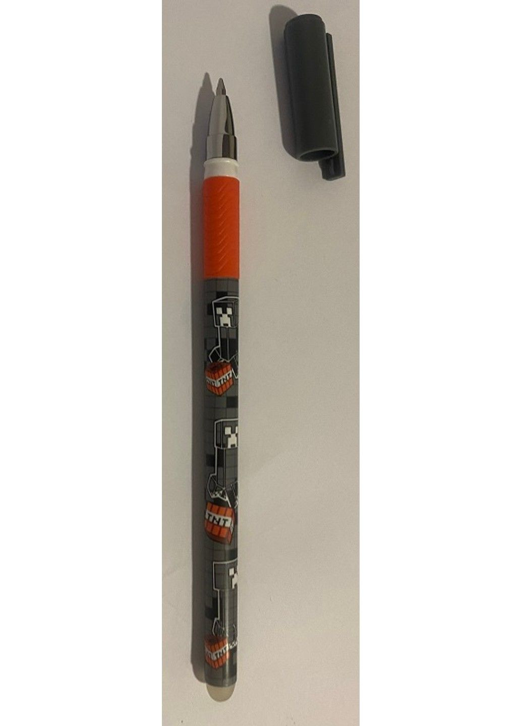 Ручка гелева пиши-стирай Minecraft 0,5 мм, синя 420467с Yes (351378578)