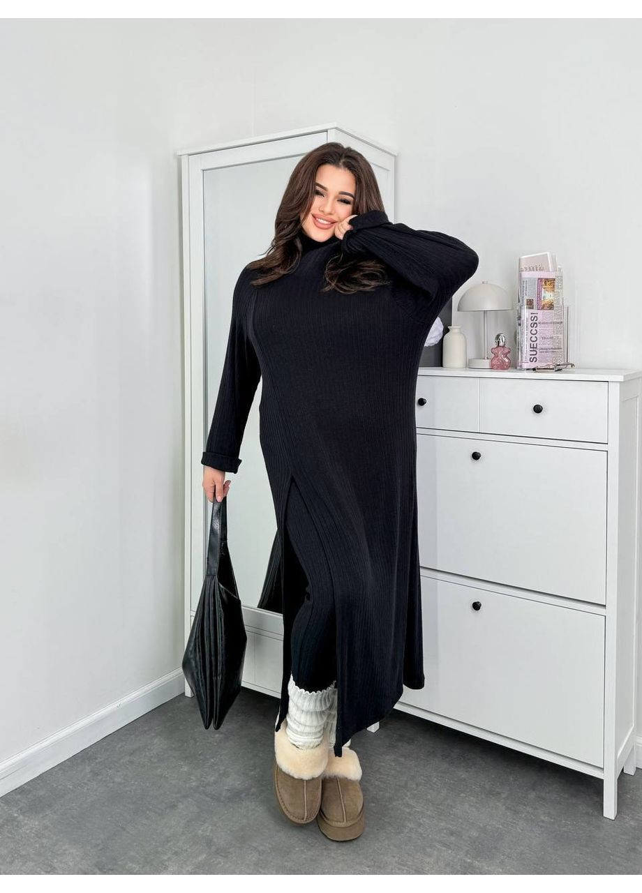 Стильный костюм ангора рубчик (туника + штаны) ✨ ЗАМЕР В ОПИСАНИИ GD/GL Модний простір (370147096)