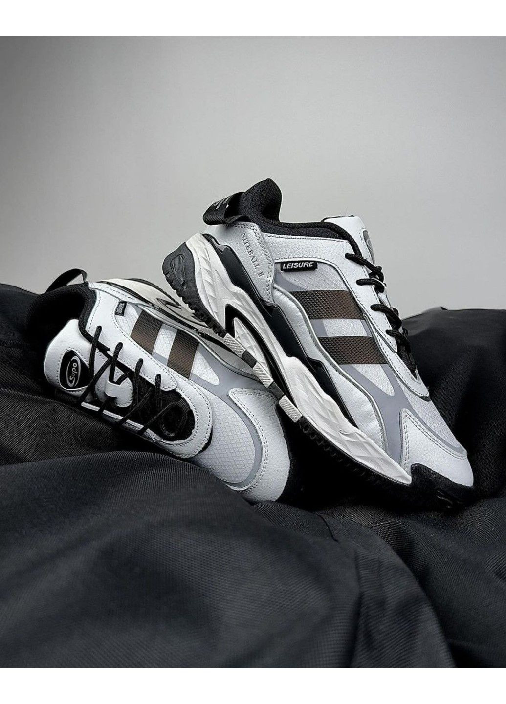 Білі Осінні кросівки чоловічі nball Supo