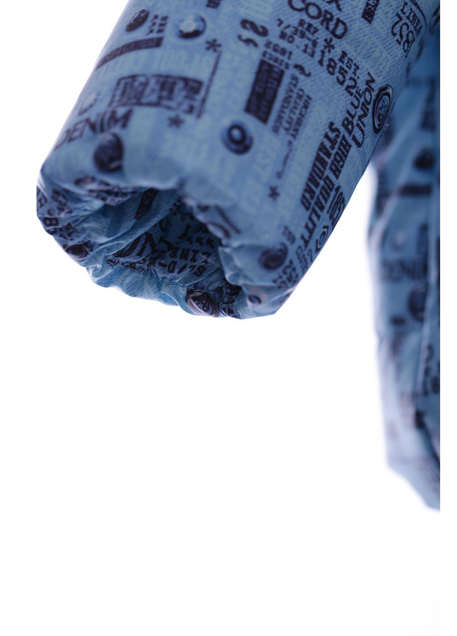 Голубой демисезонный комбинезон для мальчика на холлофайбере denim малыш голубой 86 см (44764) BABYKROHA