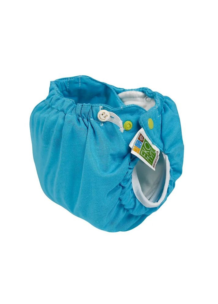 Підгузок трикотажний ЕКО ПУПС Active Premium з вкладишем Abso Maxi, 3-6 кг, бірюзовий Еко Пупс ТП3ВК4-1бз (336492614)