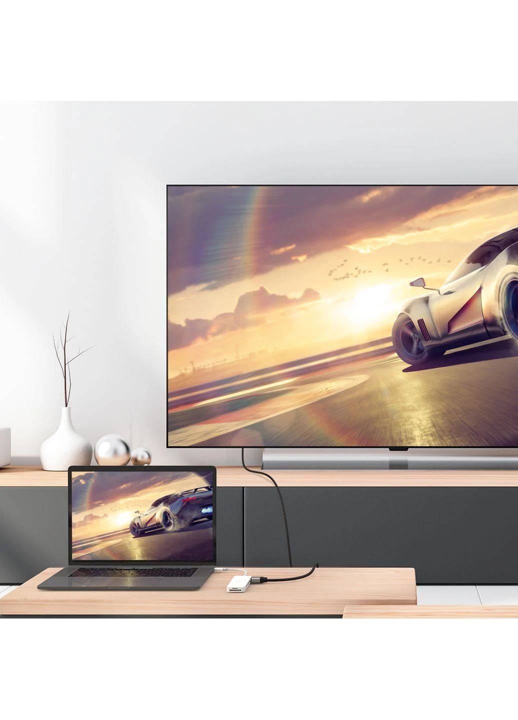 USB-хаб USB-C 6-в-1 White (JCD373-N) J5create (382937809)