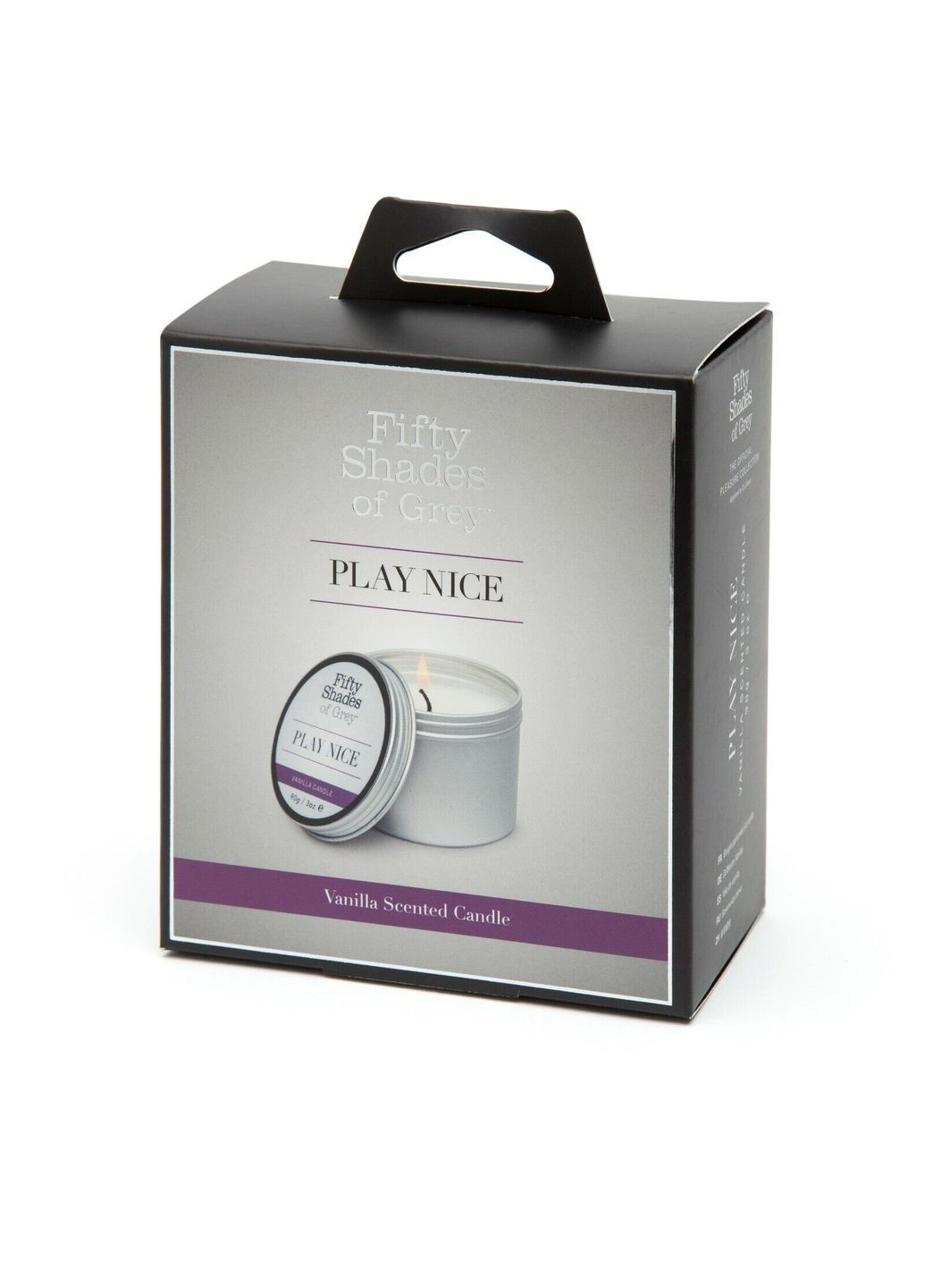 Ароматична свічка Fifty Shades of Gray Nice Vanilla Candle з ароматом ванілі, 90 г Fifty Shades of Grey (297130450)
