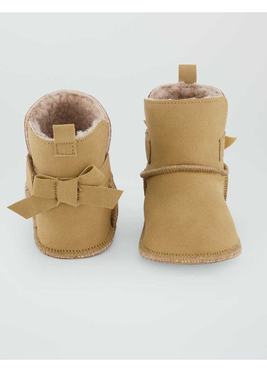 Бежевые пинетки,бежевый, Kiabi