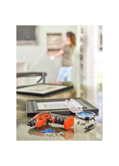 Викрутка акумуляторна кг (BDCSFS30C) BLACK&DECKER 3.6 Li-Ion, 180 об/хв, реверс, підсвічування, 0.4 (379456790)