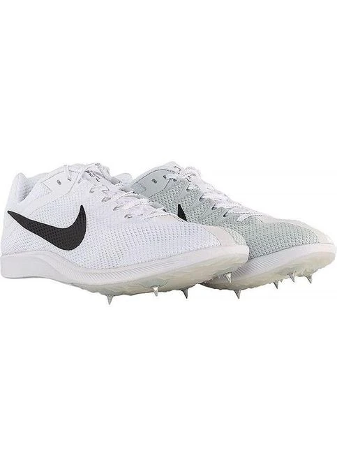 Білі кросівки бігові білі dc8725-100 всесезон Nike ZOOM RIVAL DISTANCE