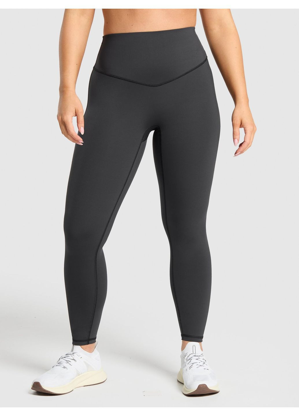 Черные леггинсы для тренировок Gymshark