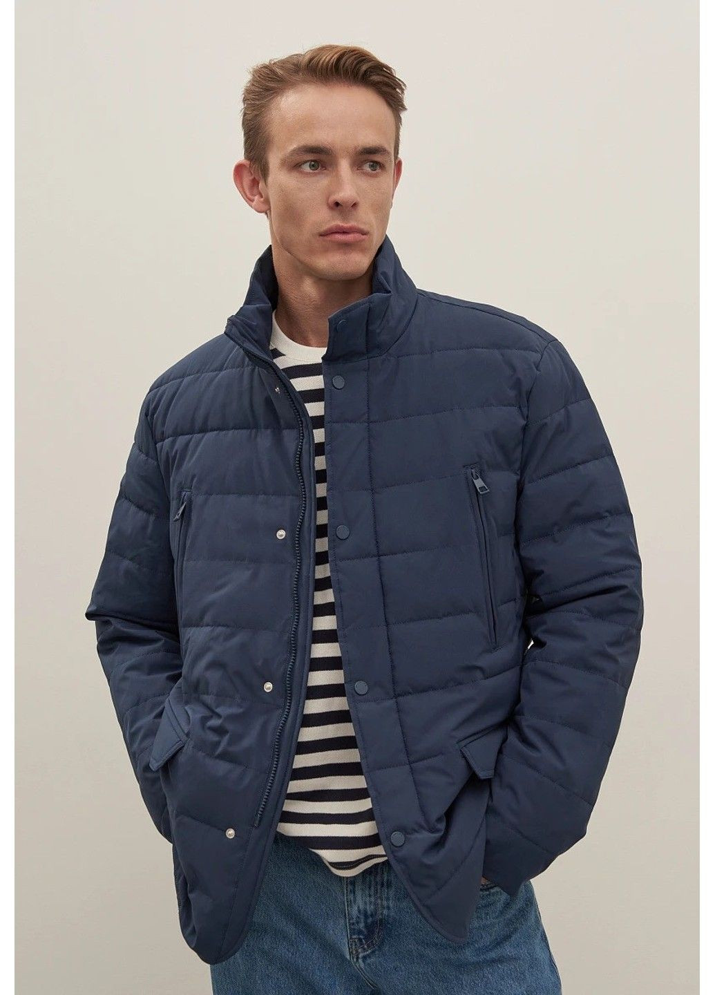 Синя демісезонна куртка fad21072-101 Finn Flare